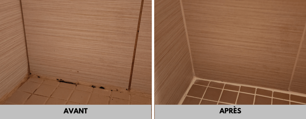 silicone de salle de bain