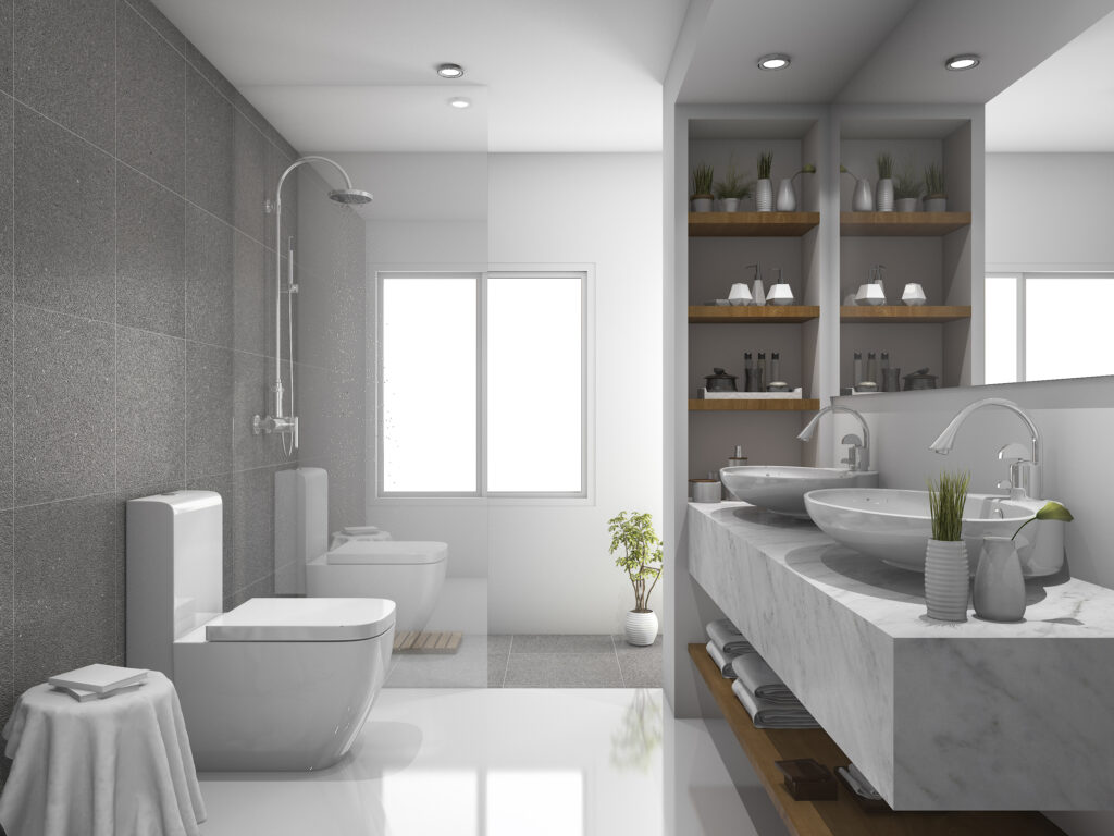 silicone de salle de bain